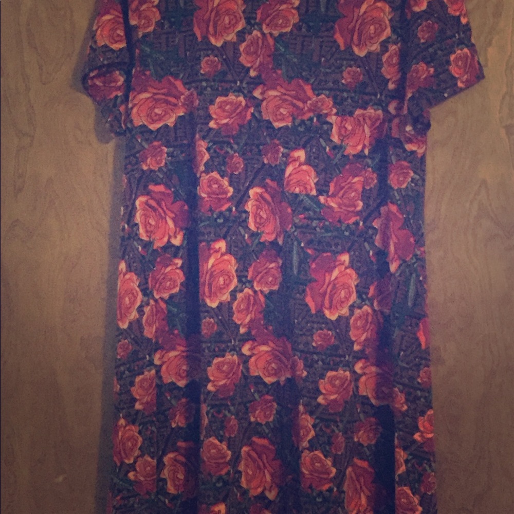 LuLaRoe Roses Dress